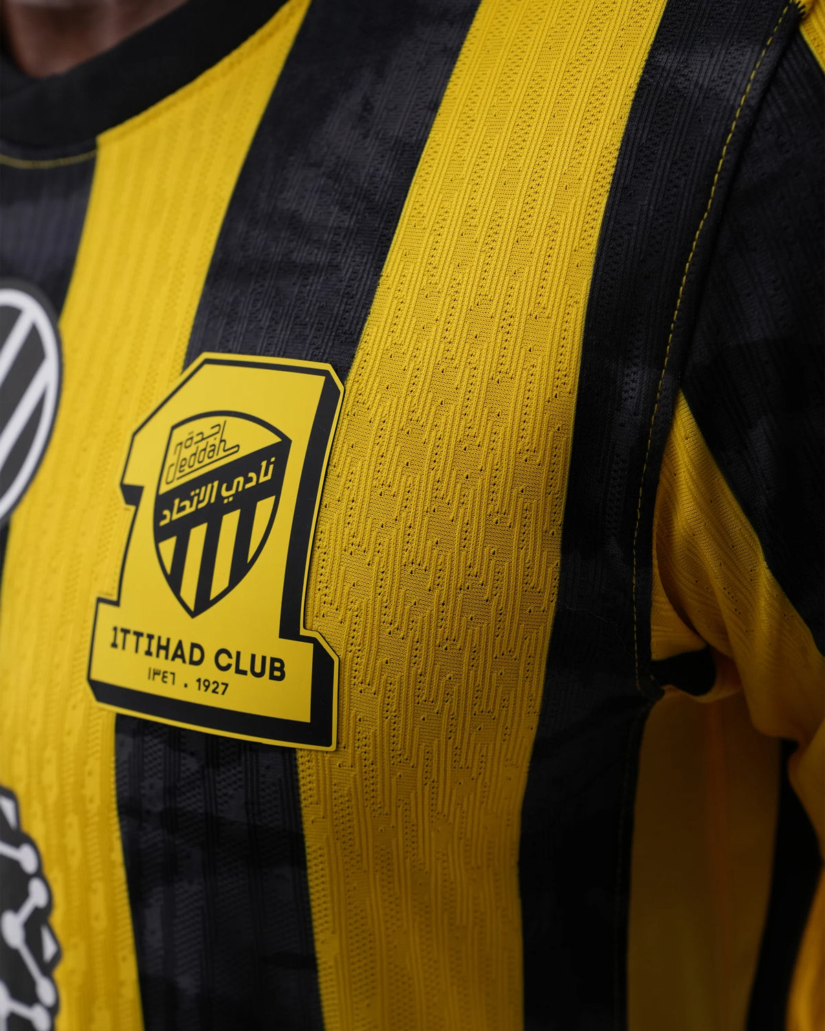 Al Ittihad Home 25/26 Jogador Nike - Amarelo e Preto