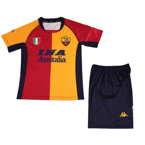 Kit Infantil Roma Home Retrô 01/02 - Amarelo e Vermelho