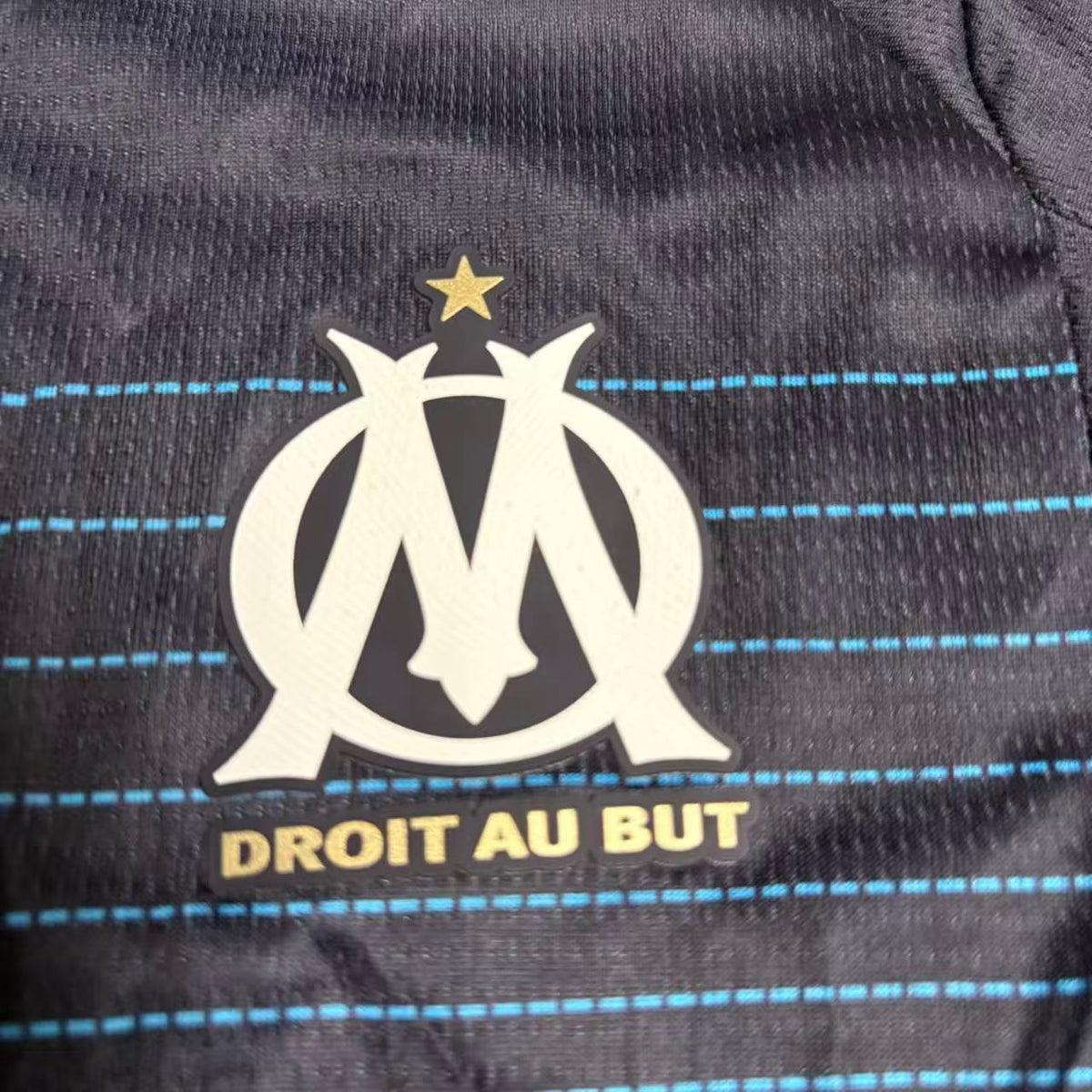 Kit Infantil Olympique De Marseille Away 25/26  - Azul Escuro