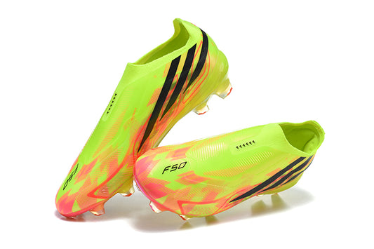 Chuteira Campo Adidas F50 Hyperfast Elite Laceless - Amarela