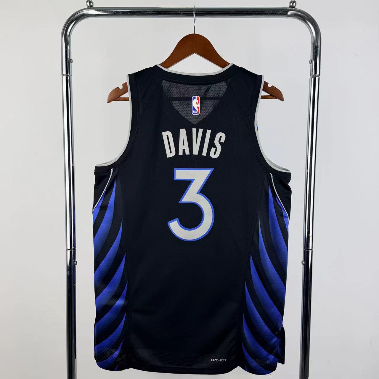Regata Dallas Mavericks Masculina - Preta