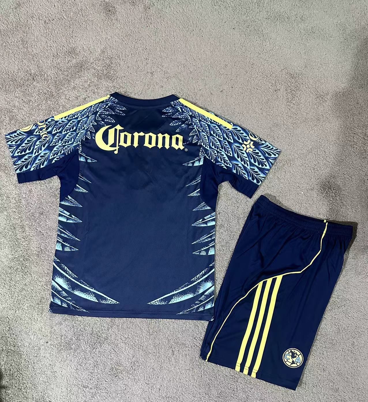 Kit Infantil America do México Away 25/26 - Azul