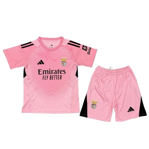 Kit Infantil Benfica Goleiro 25/26  - Rosa