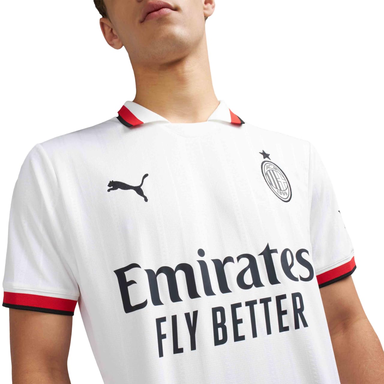 Milan Away 24/25 Torcedor Puma - Branca