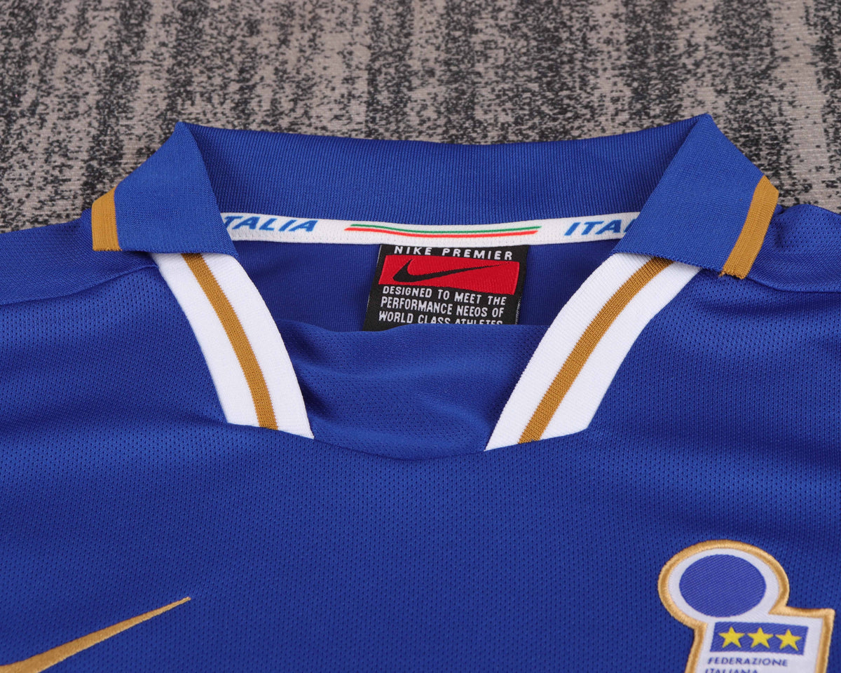 Kit Infantil Italia Home Retro 1996 - Azul