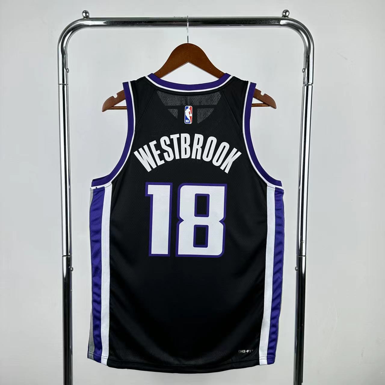 Regata Sacramento Kings Masculina - Preto