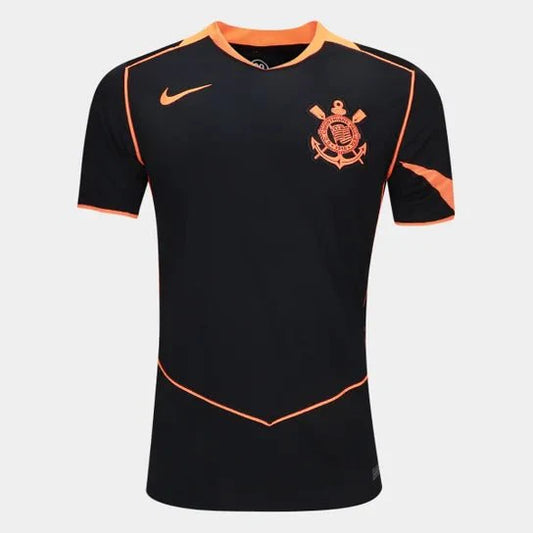 Corinthians Third 25/26 Torcedor Nike Masculina - Preta e Laranja