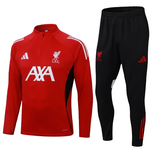 Kit Treino Infantil Agasalho + Calça Liverpool - Vermelho