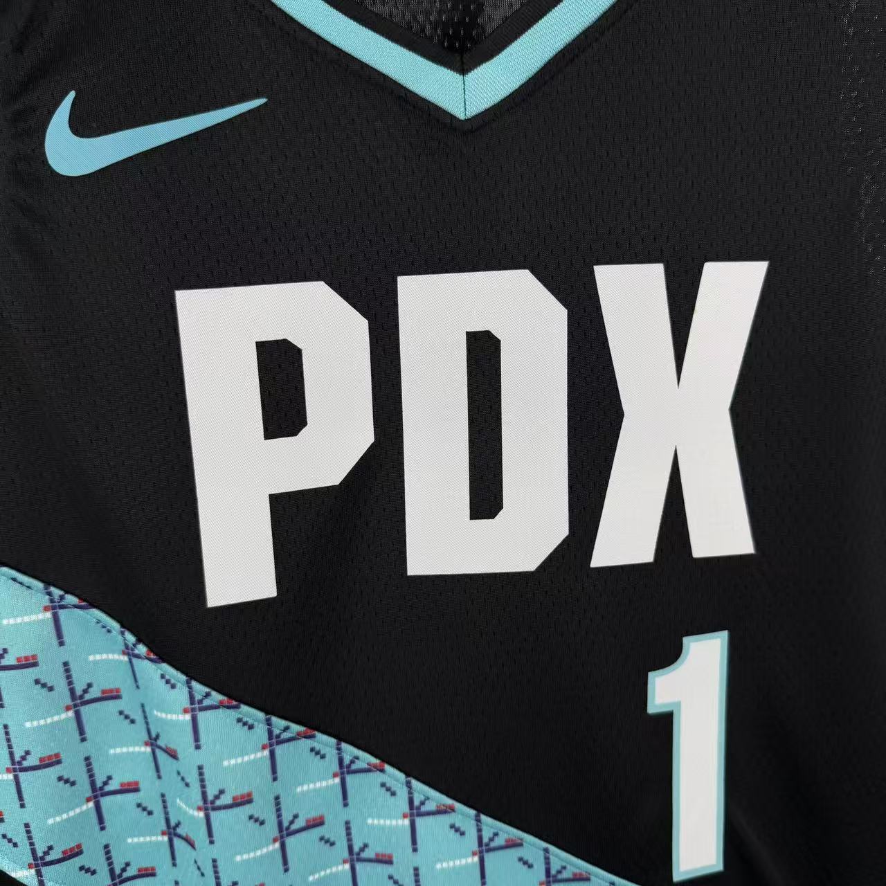 Regata Portland Trail Blazers Masculina - Azul Escuro