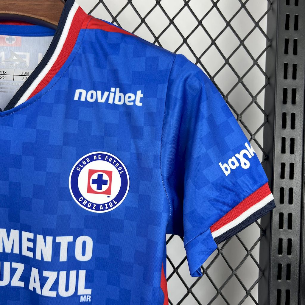 Kit Infantil Cruz Azul Home 25/26  - Azul