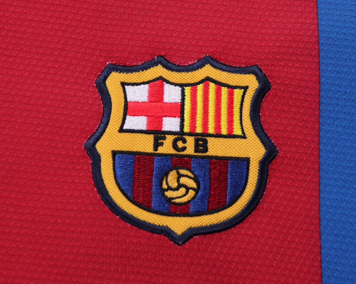 Kit Infantil Barcelona Home Retrô 08/09 - Grená