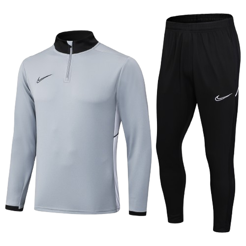 Kit Treino Infantil Agasalho + Calça - Cinza