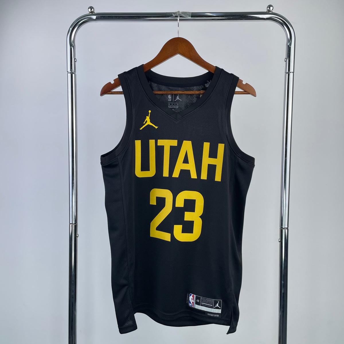 Regata Utah Jazz Masculina - Preta