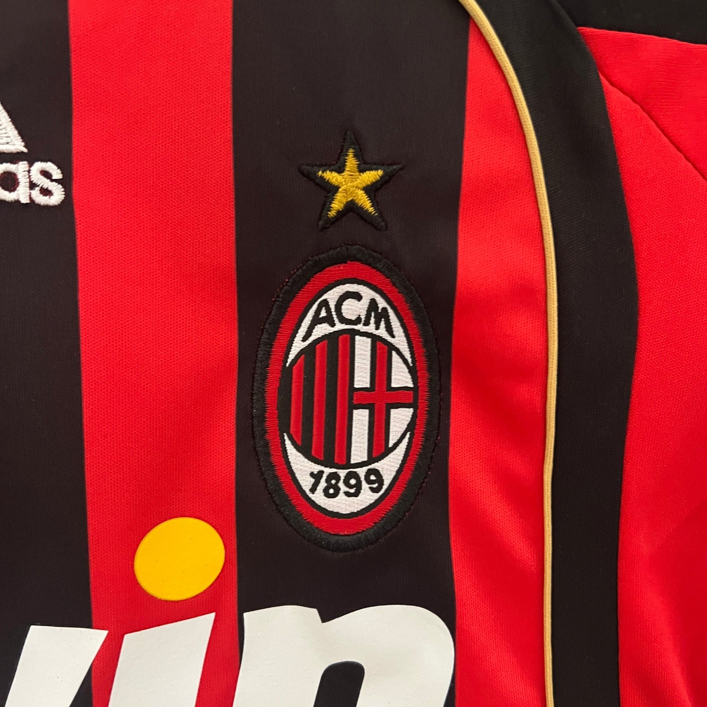 Kit Infantil Milan Home Retrô 2007 - Vermelho e Preto