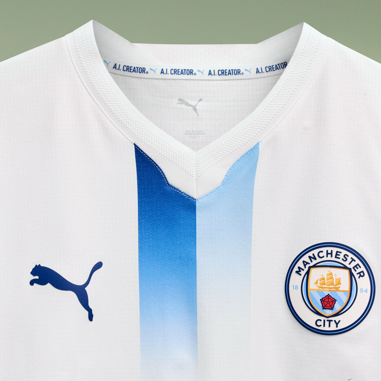 Manchester City Third 26/27 Jogador Puma  - Branca