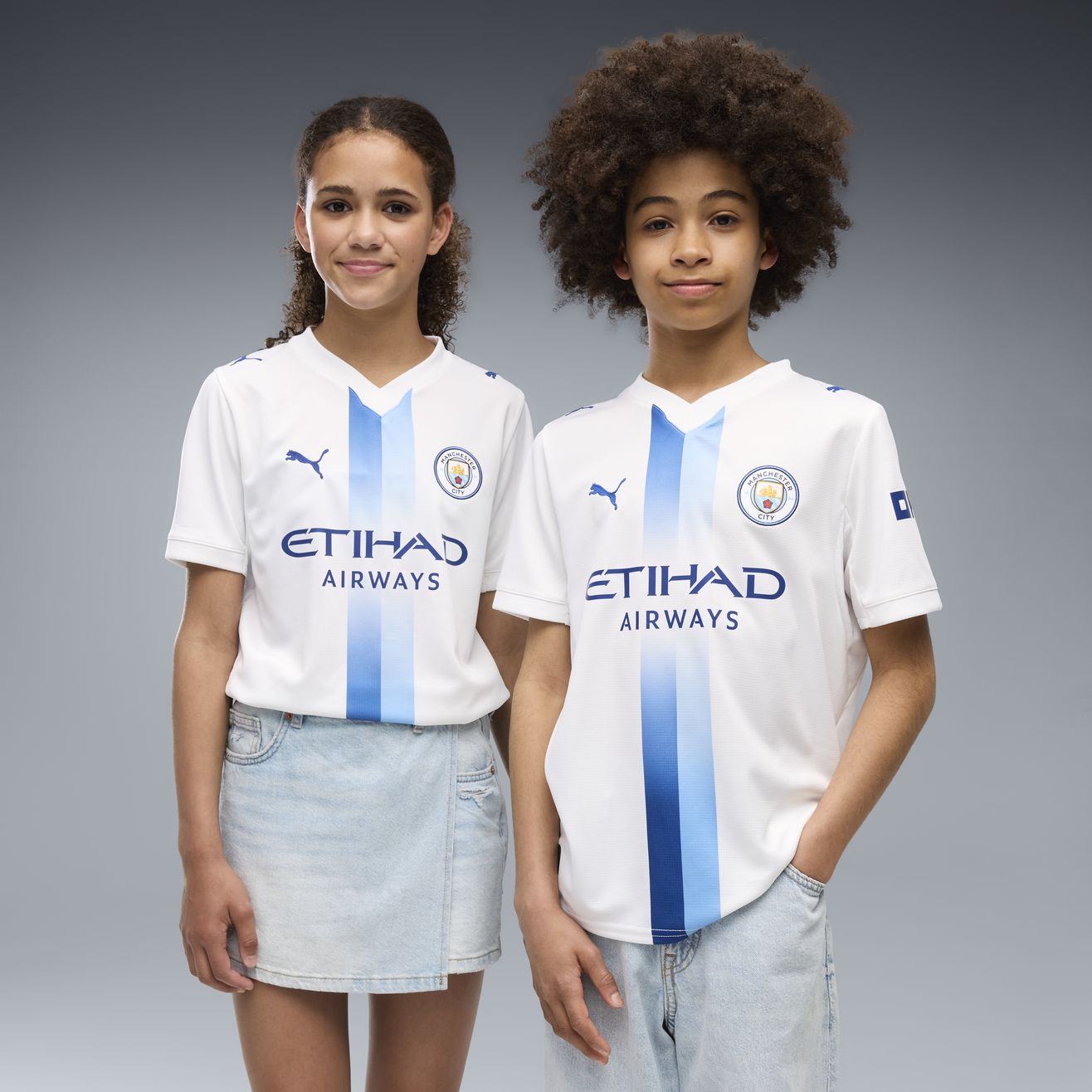 Kit Infantil Manchester City Third 26/27 - Branca
