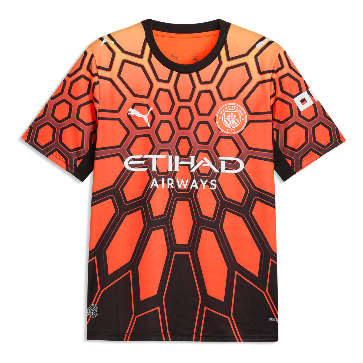 Manchester City Goleiro 26/27 Torcedor Puma - Laranja