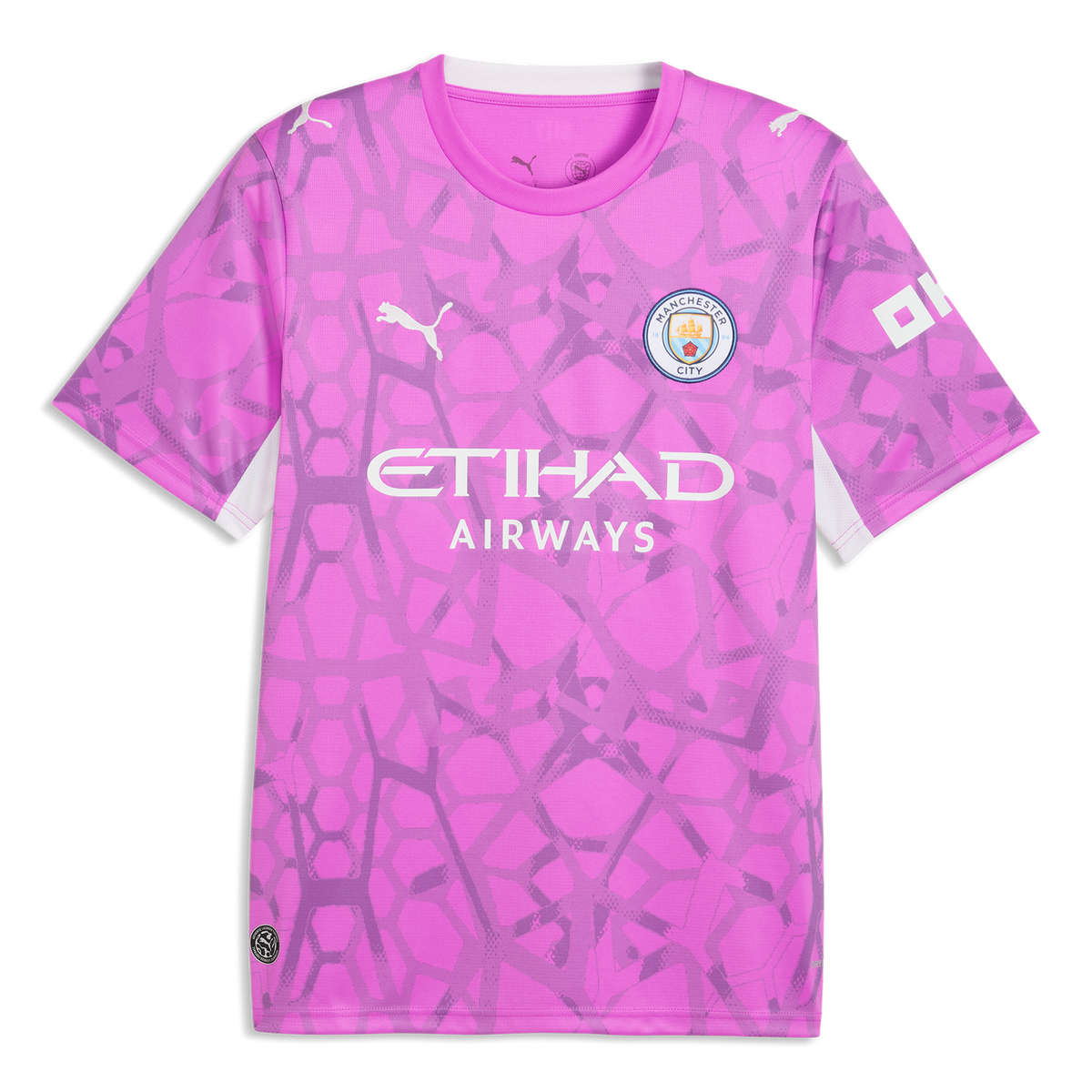 Manchester City Goleiro 26/27 Torcedor Puma - Rosa
