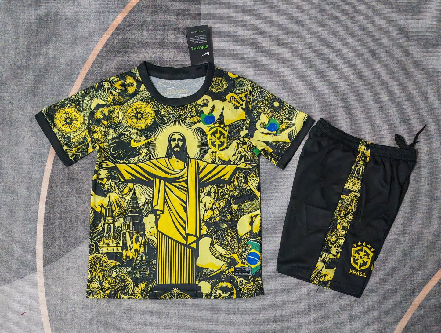 Kit Infantil Brasil Edição Especial 24/25 - Amarelo