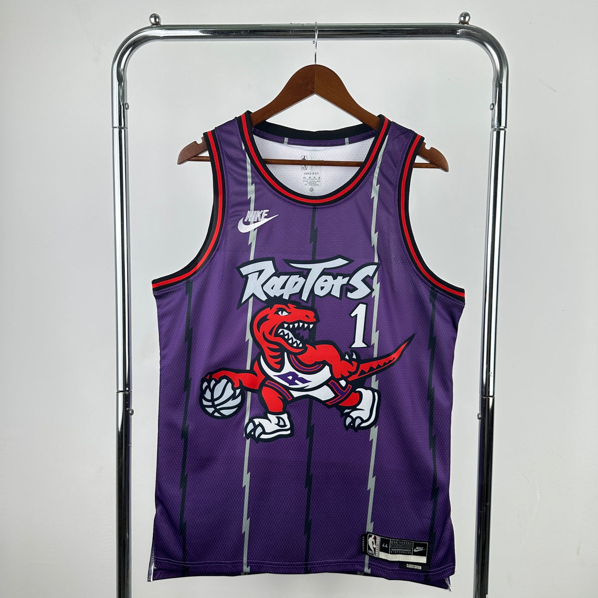 Regata Toronto Raptors Masculina - Roxo
