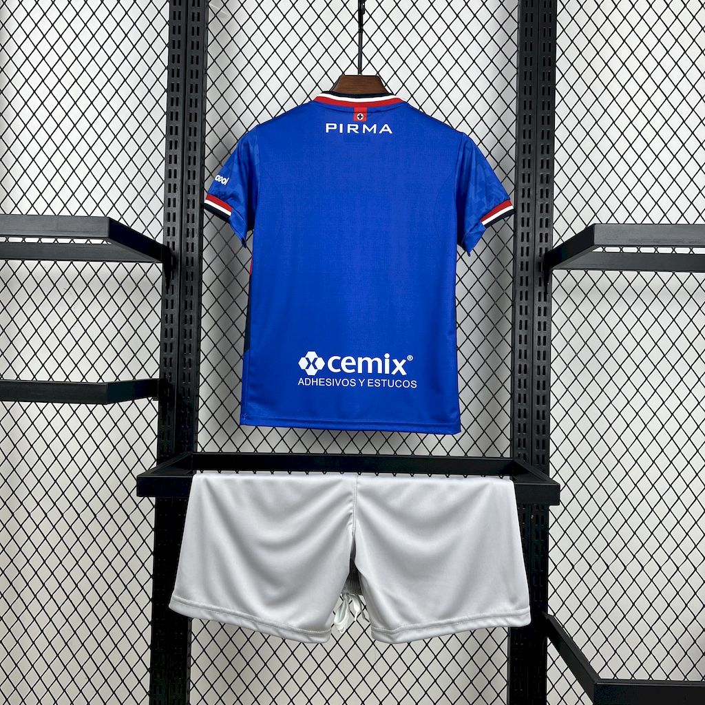 Kit Infantil Cruz Azul Home 25/26  - Azul