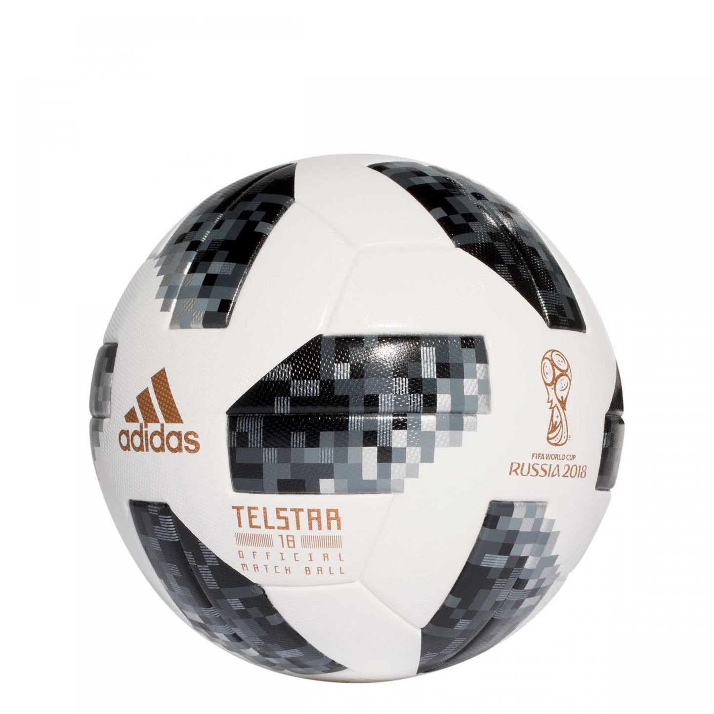 Bola Telstar Copa Do Mundo 2018  Adidas - Branca e Preto