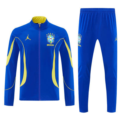 Kit Agasalho + Calça Brasil Jordan - Azul