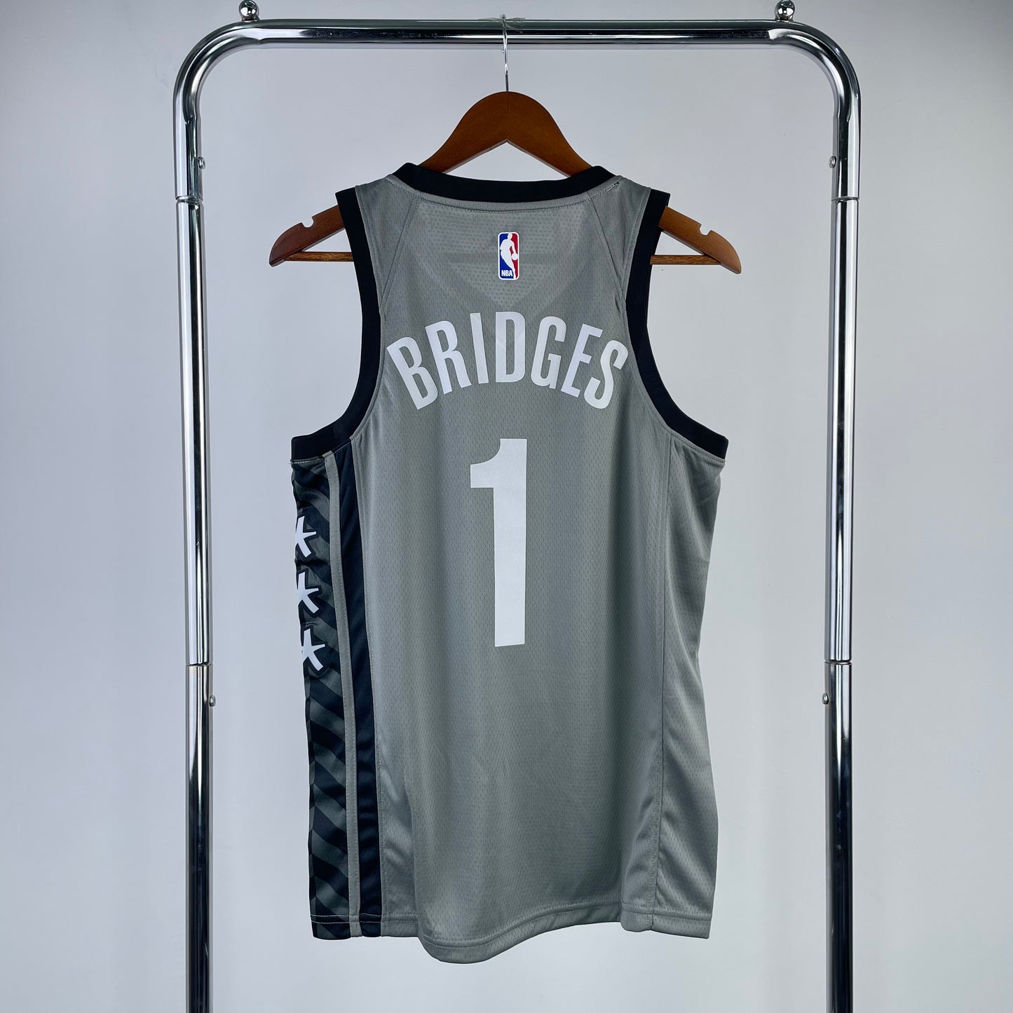 Regata Brooklyn Nets Masculina - Cinza