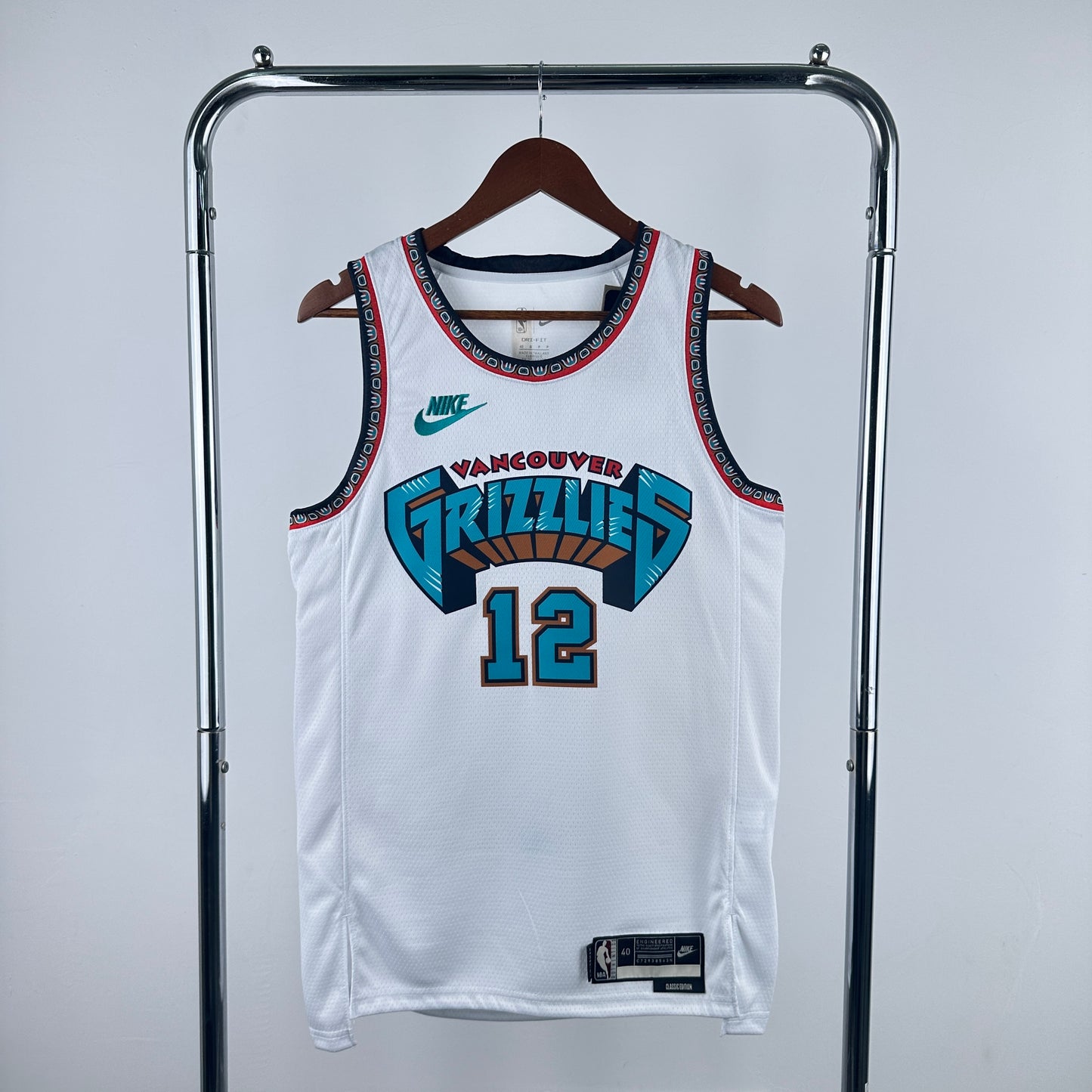 Regata Memphis Grizzlies Masculina - Branca
