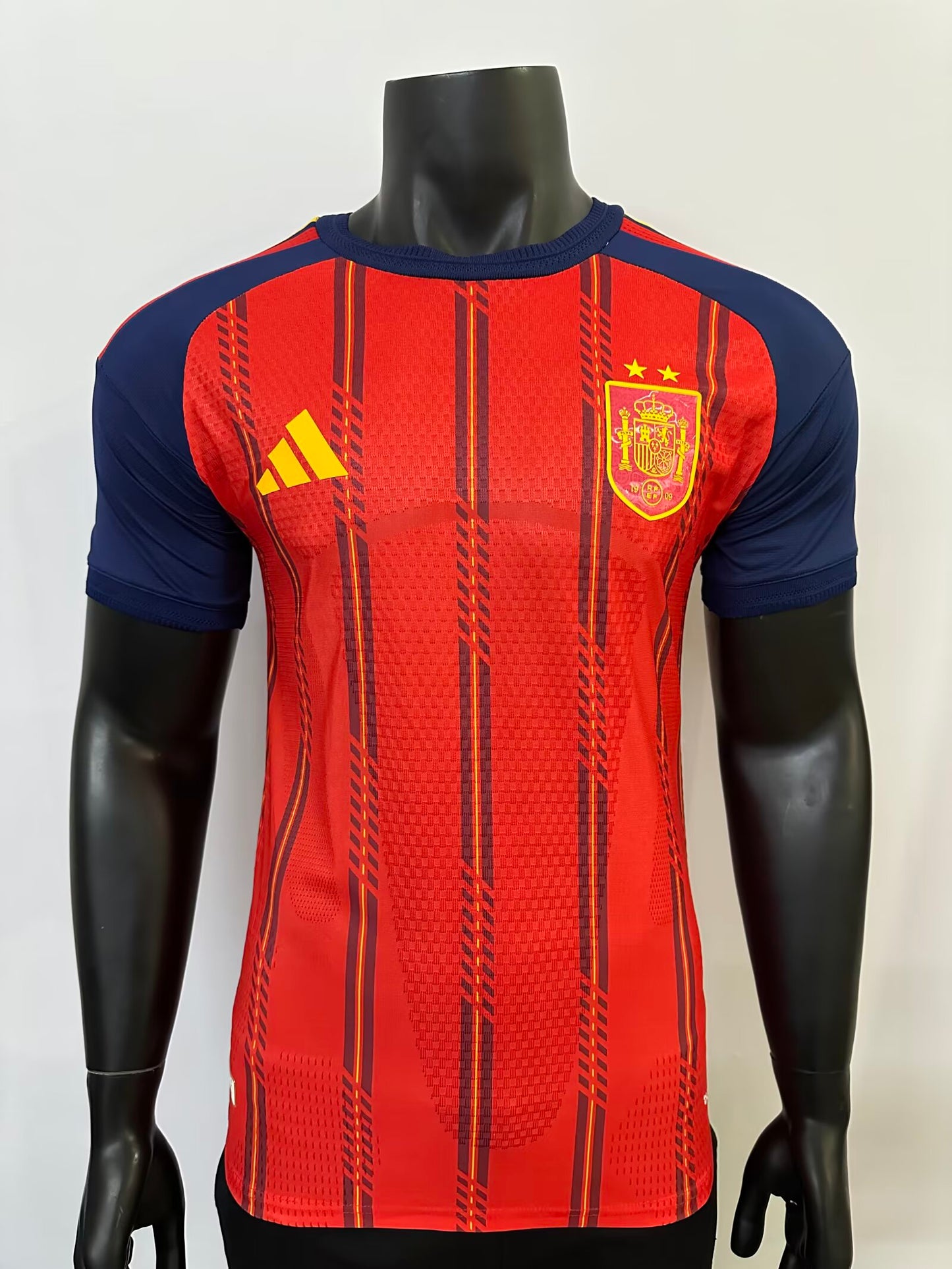 Espanha Home Duas Estrelas 26/27 Masculino Adidas Jogador - Vermelha