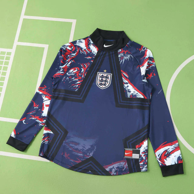 Inglaterra Goleiro Manga Longa 26/27 Torcedor Masculino Nike - Azul Escuro