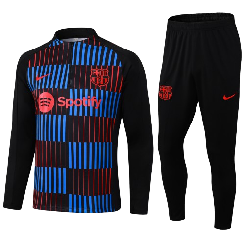 Kit Treino Infantil Agasalho + Calça Barcelona  - Colorido