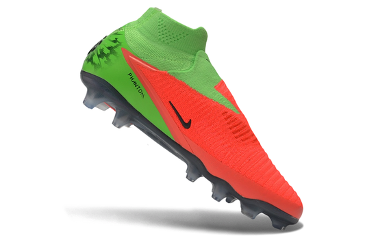 Chuteira Campo Nike Phantom 6 Elite Low - Verde e Laranja