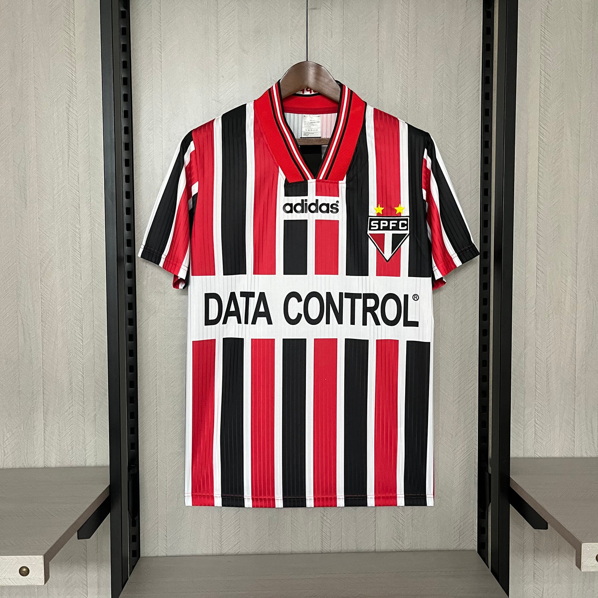 São Paulo Away Retrô 97/98 Torcedor Adidas Masculino - Tricolor