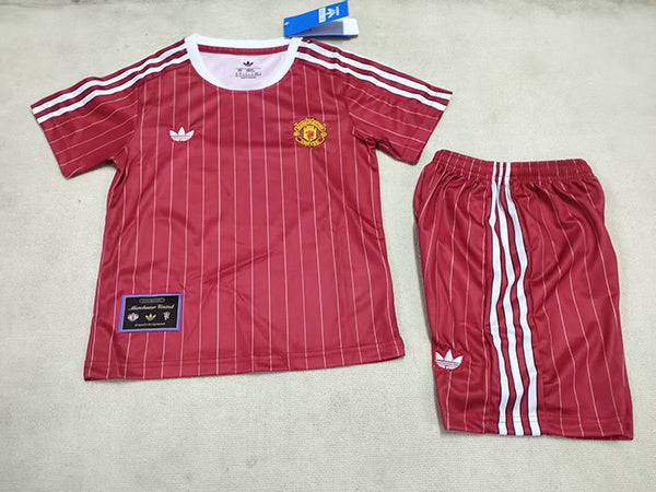 Kit infantil Manchester United Originals 25/26 - Vermelha