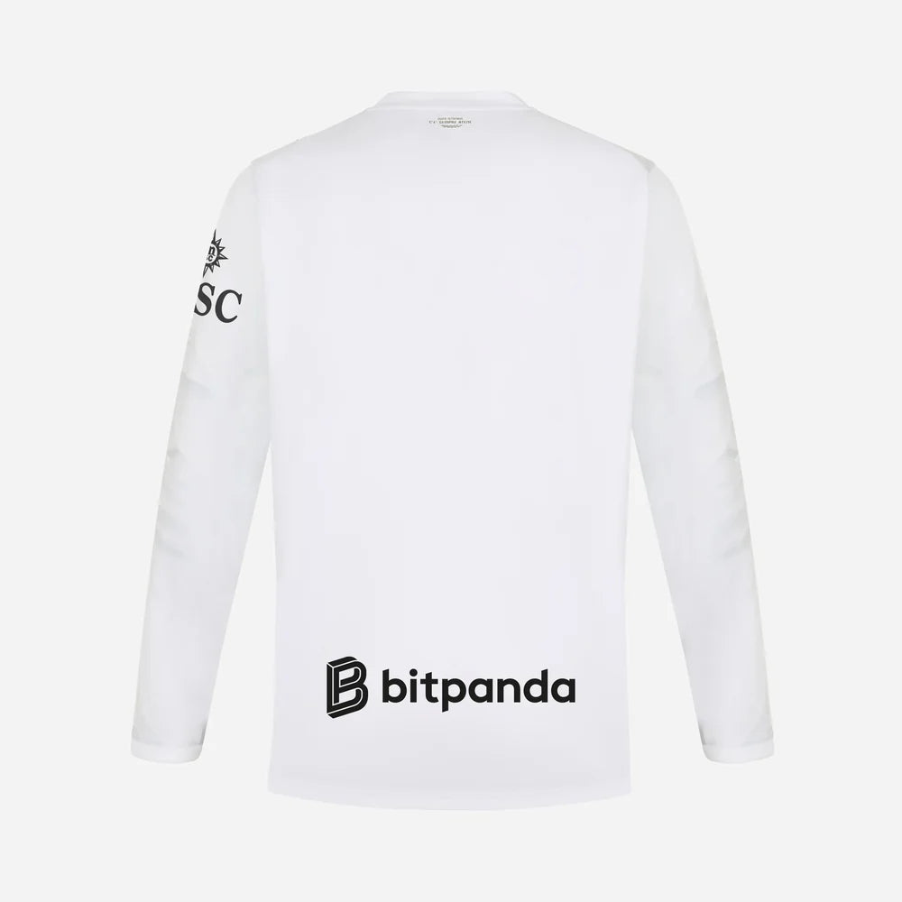 Milan Away 25/26 Manga Longa Torcedor Puma - Branco