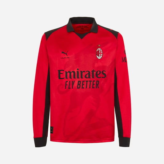 Milan Fourth 25/26 Manga Longa Torcedor Puma - Vermelho