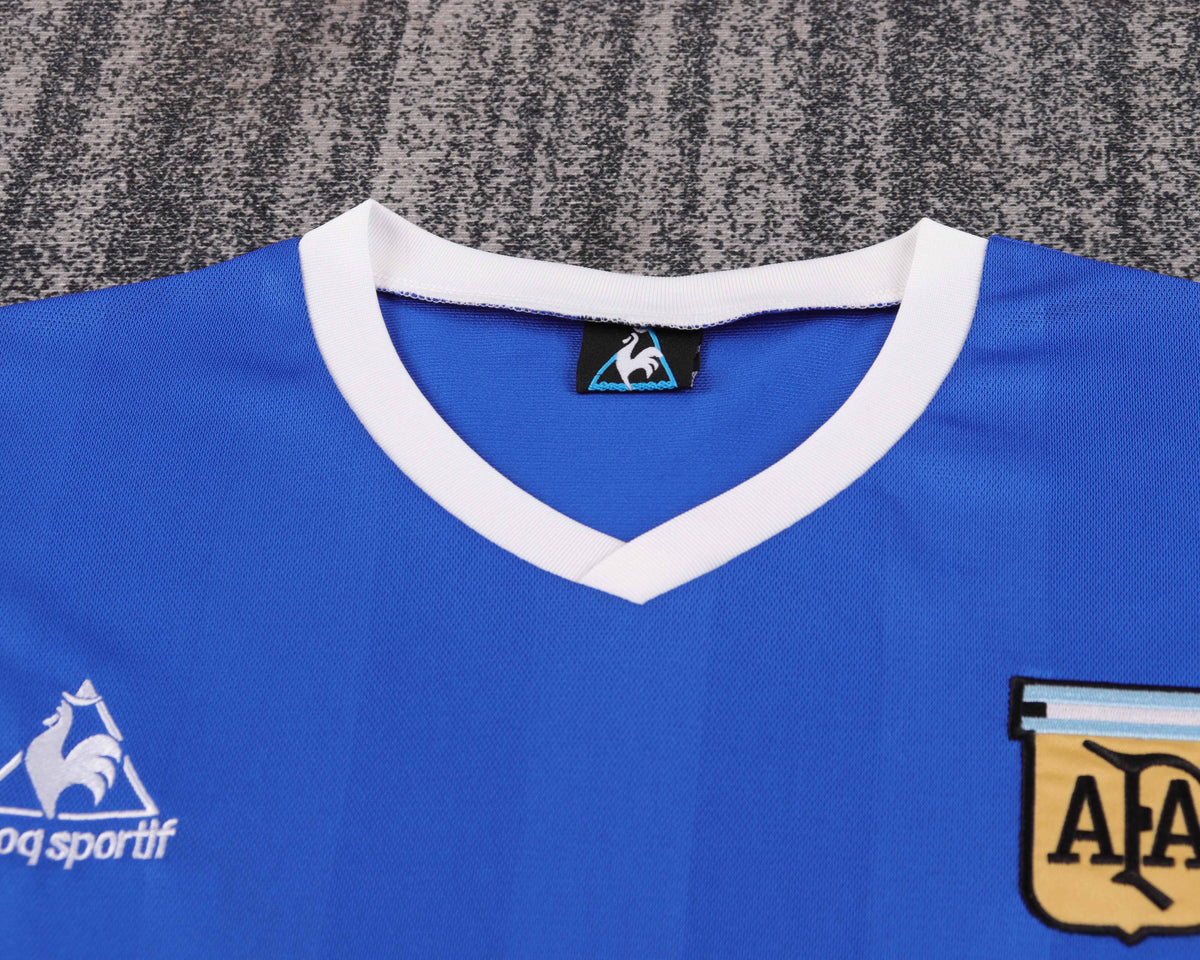 Kit Infantil Argentina Away 1986 - Azul
