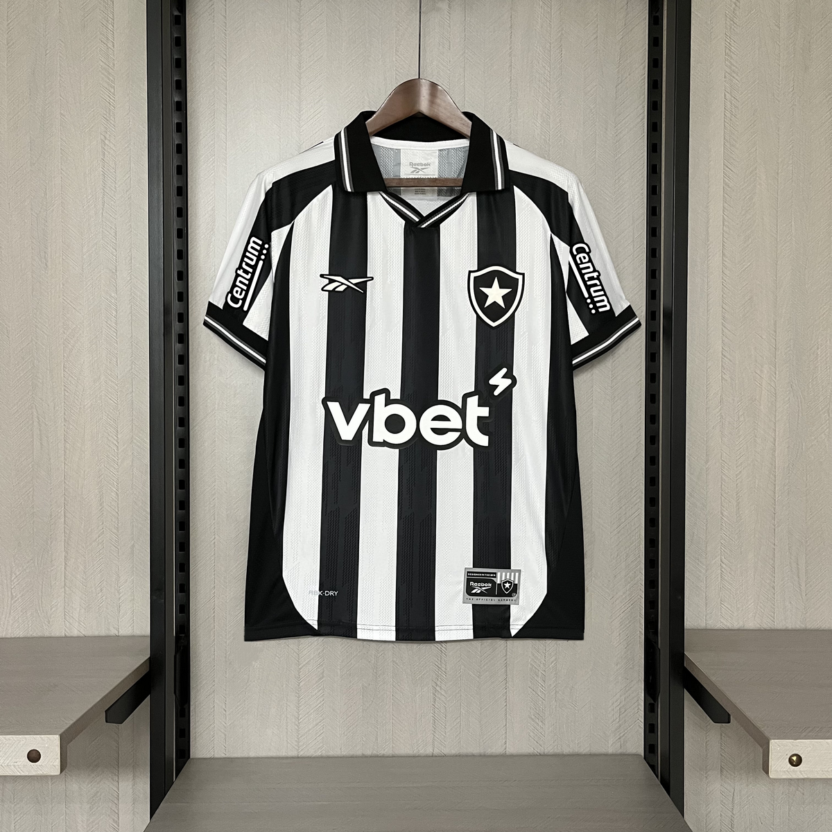 Botafogo Home 25/26 Patrocinadores Reebok  - Listrada