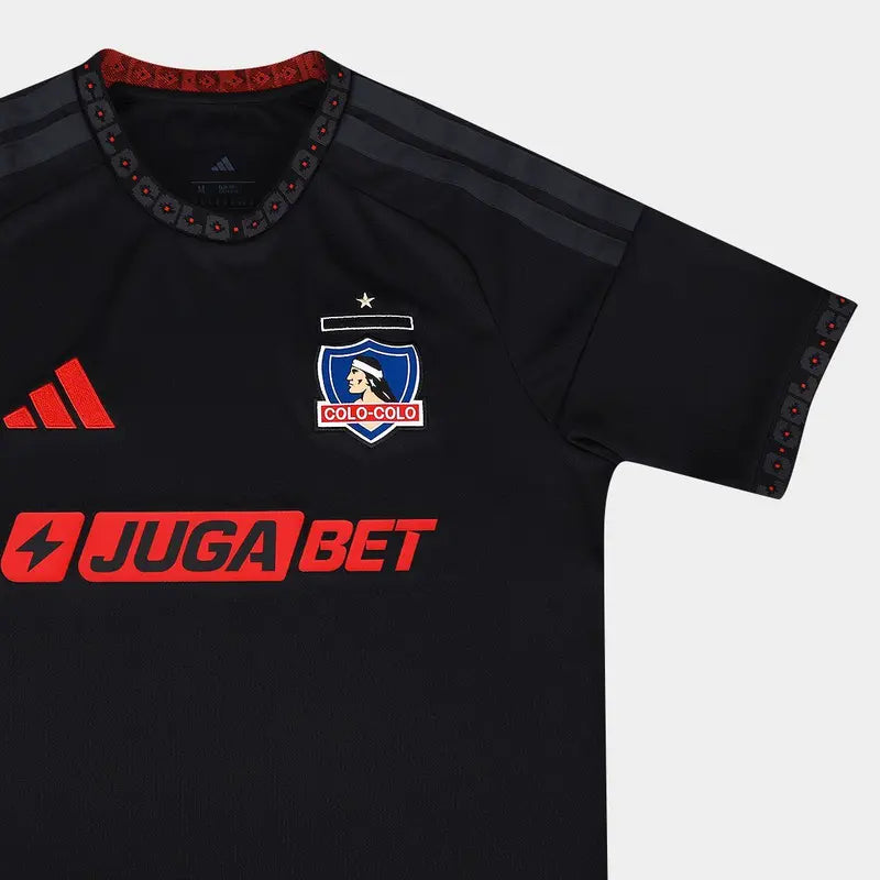 Colo Colo Away 26/27 Torcedor Adidas - Preta
