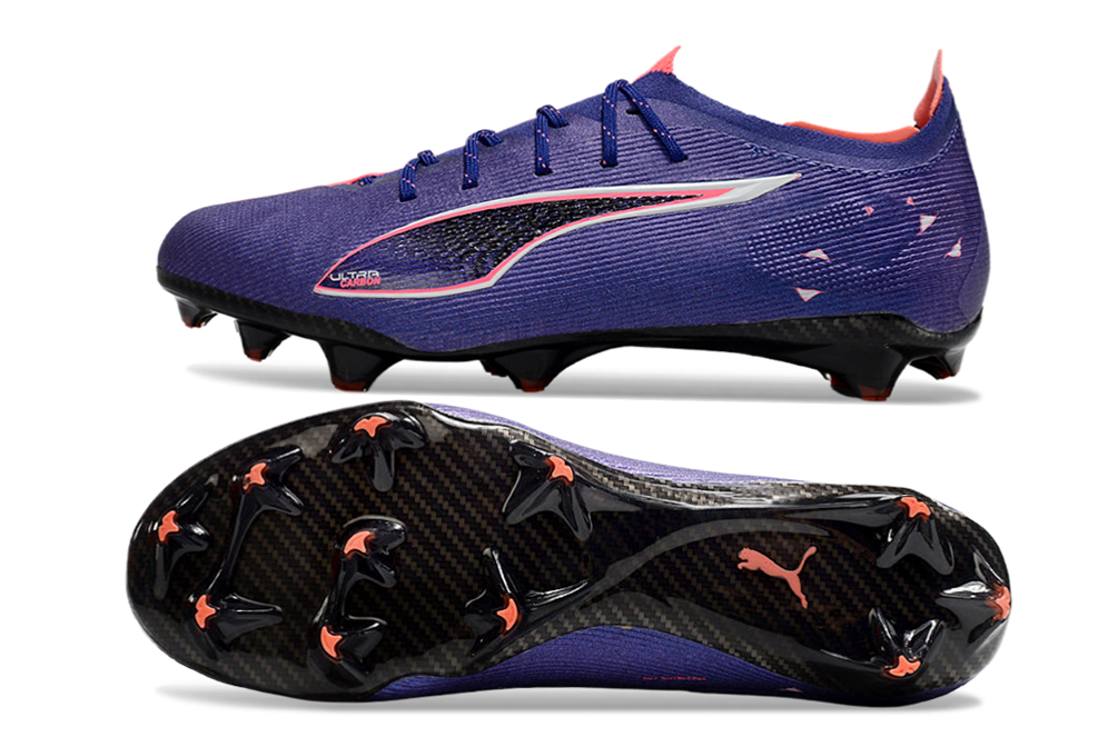 Chuteira Campo Puma Ultra 5 Match Pro - Roxo Vinho