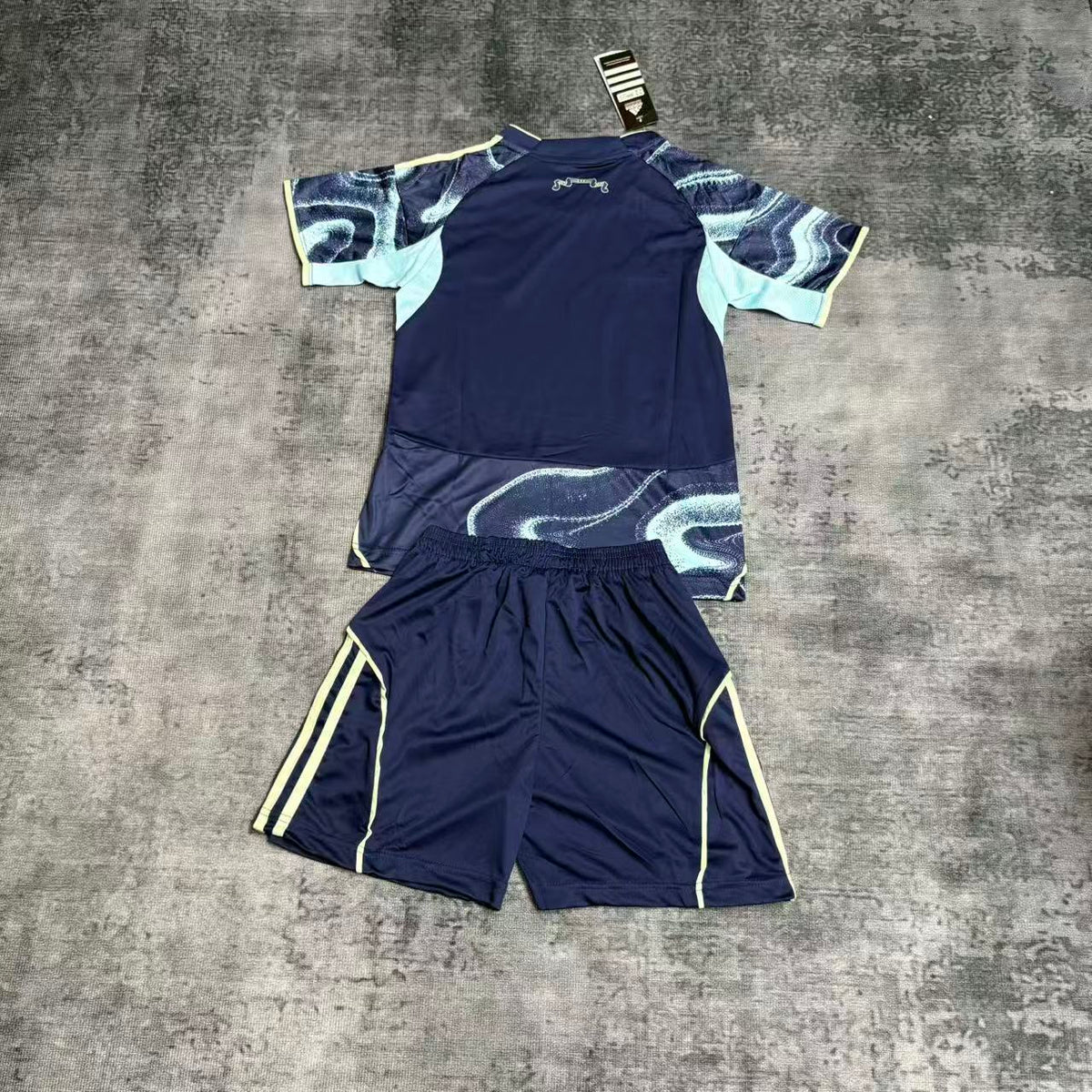 Kit Infantil Ajax Third 25/26 - Azul Escuro