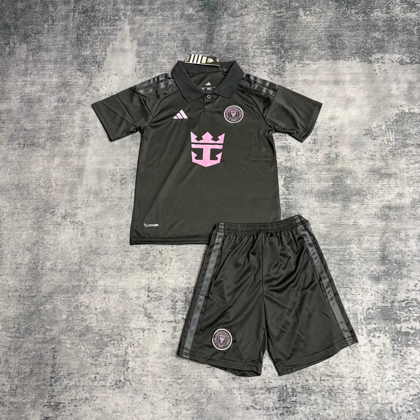Kit Infantil Inter Miami Away 26/27 - Preto