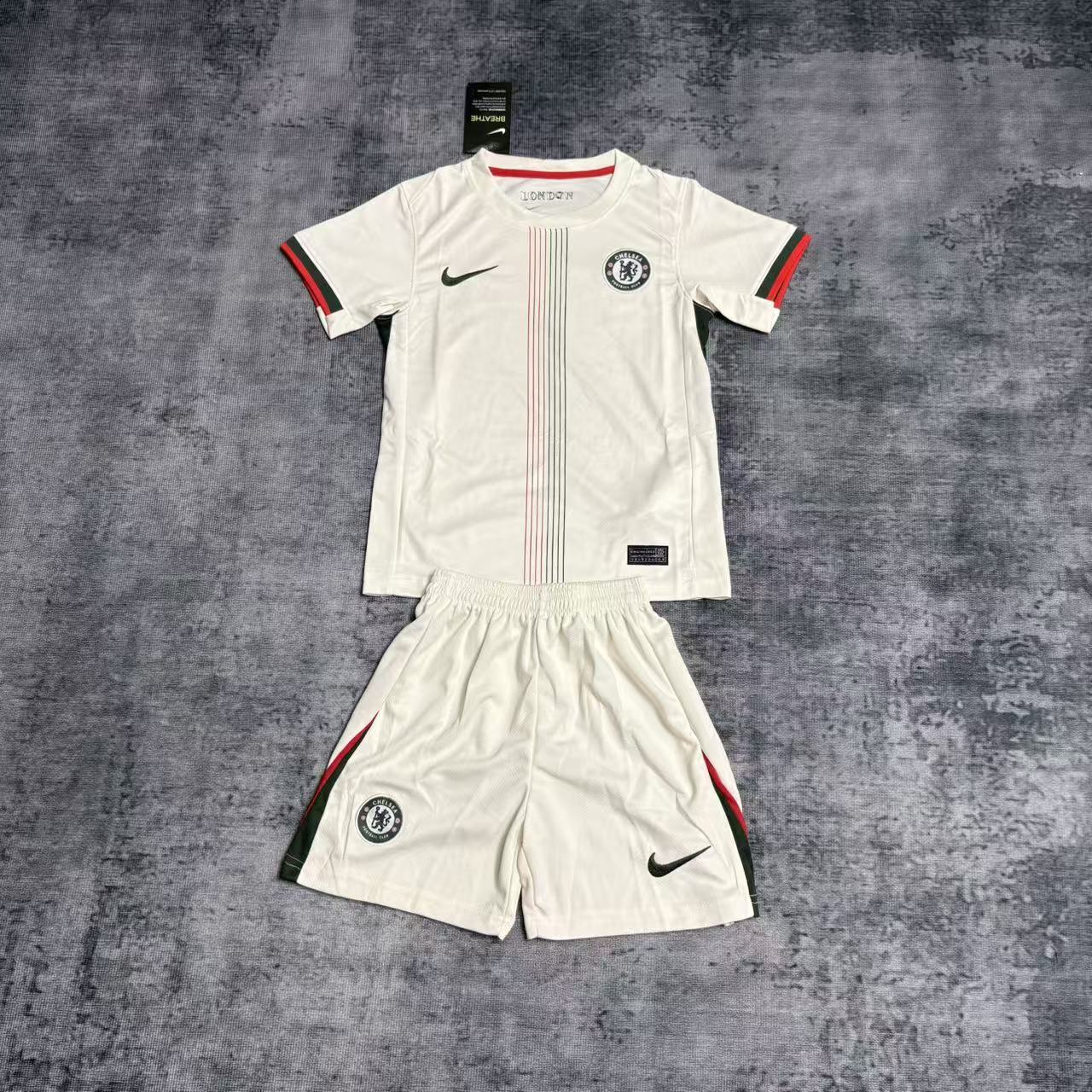 Kit Infantil Chelsea Away 25/26 -Branco