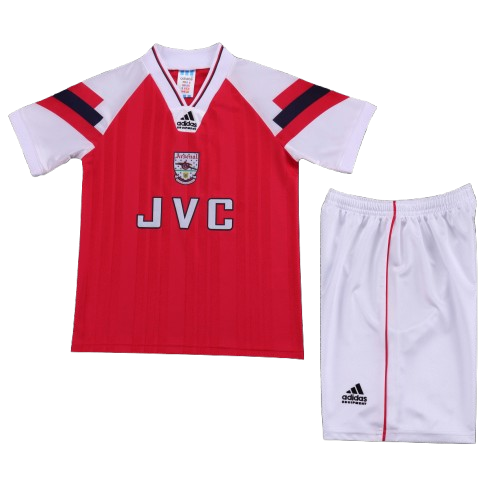 Kit Infantil Arsenal Home Retrô 92/93 - Vermelho