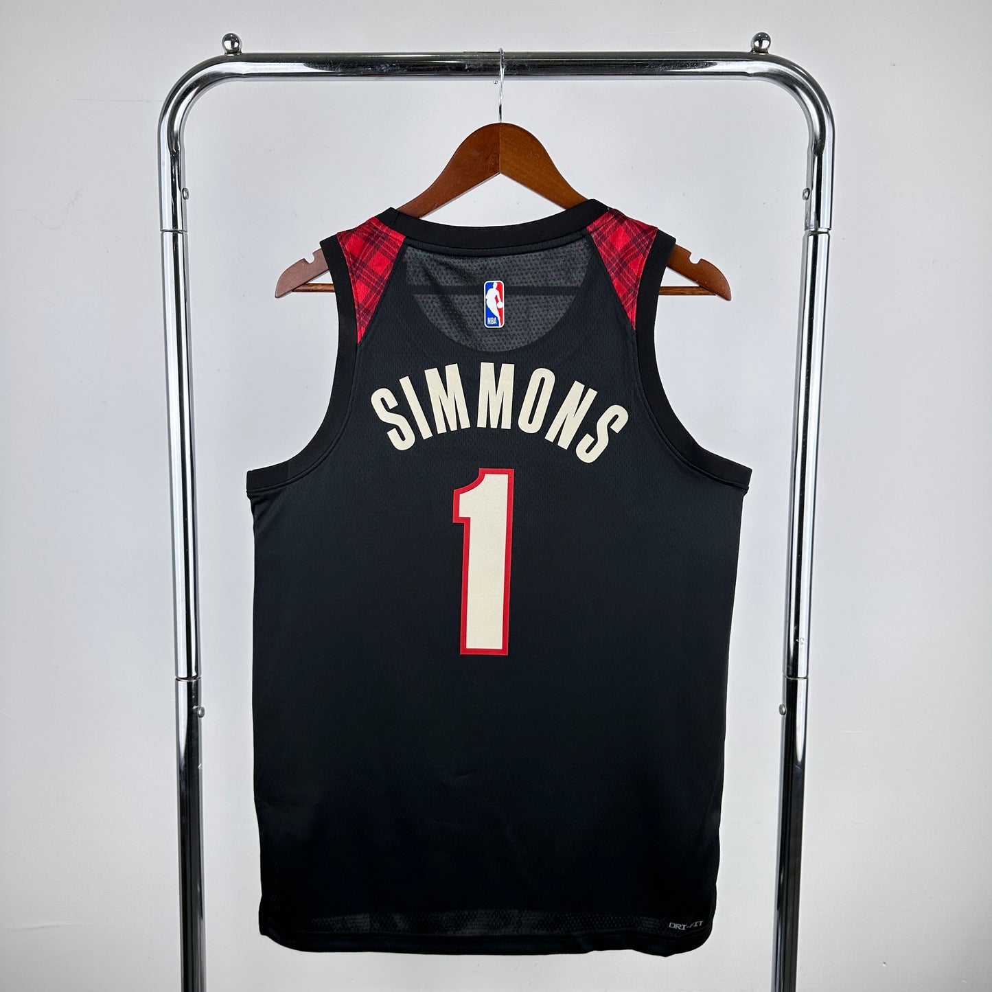 Regata Portland Trail Blazers Masculina - Preto