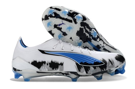 Chuteira Campo Puma Ultra 5 Match Pro - Branca