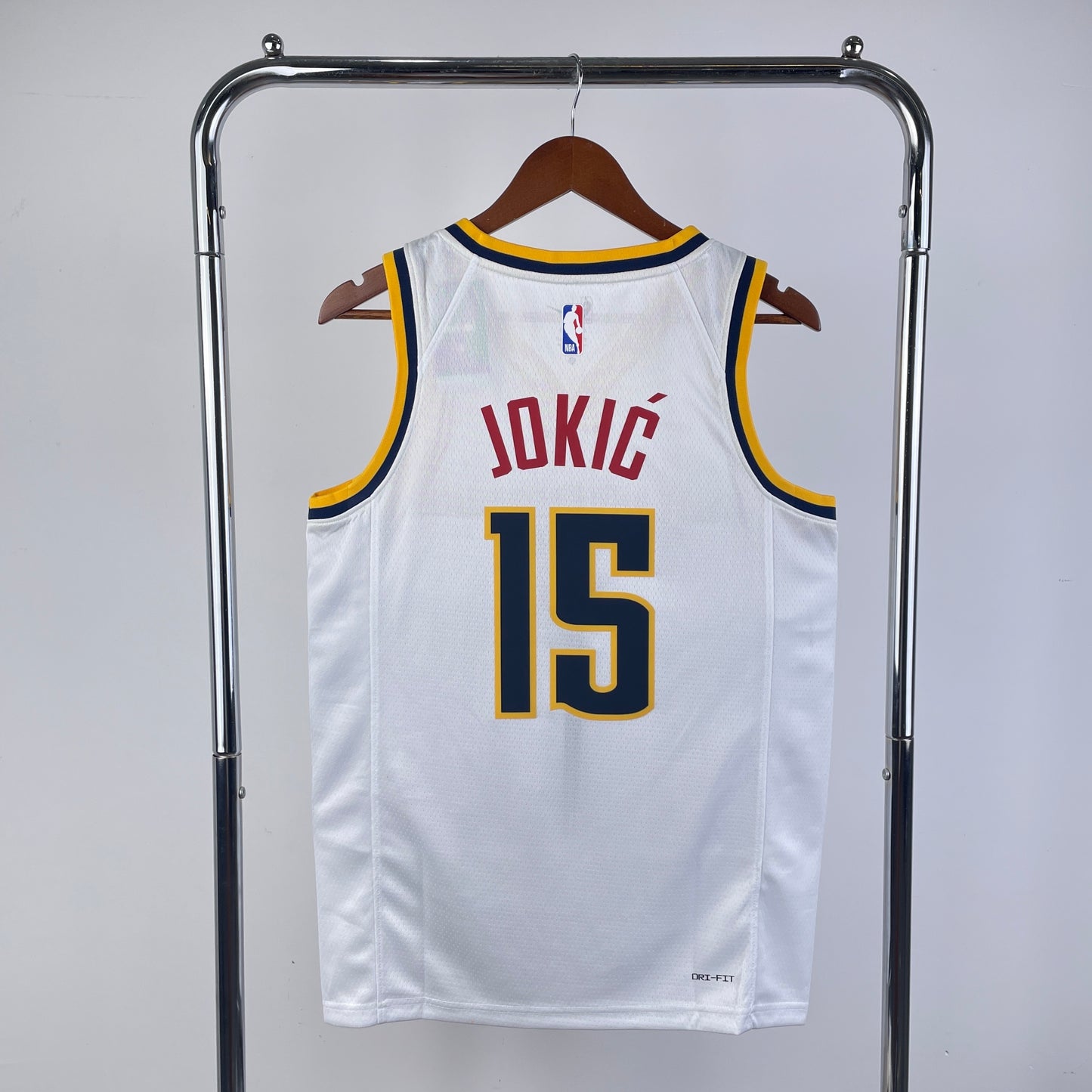 Regata Denver Nuggets Masculina - Branca