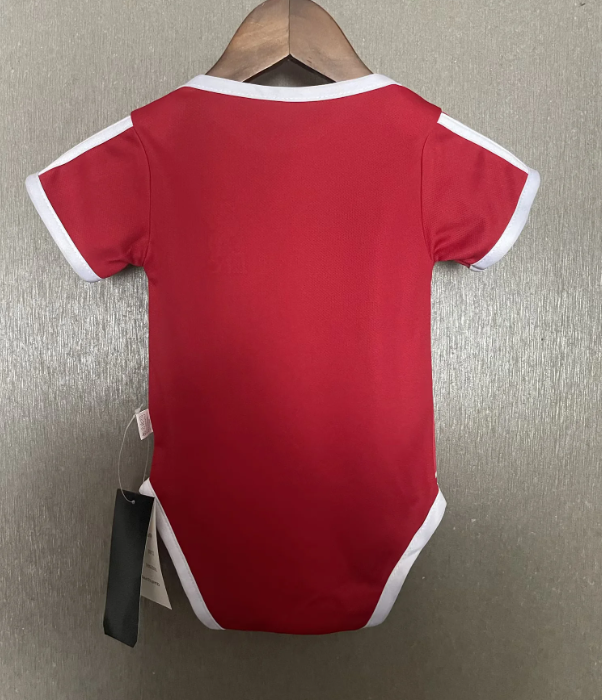 Body Bebê Infantil Liverpool Home 25/26 - Vermelho
