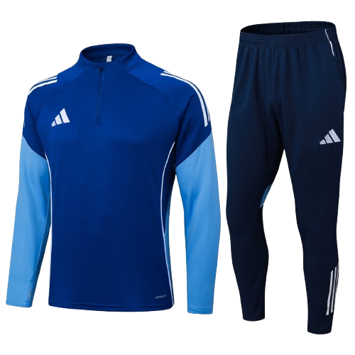 Kit Treino Infantil Agasalho + Calça - Azul